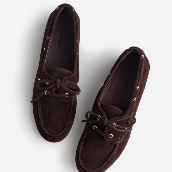 Madewell Shoes - New Madewell The Jamie Boat Shoe | Size 7 | Dark Corab